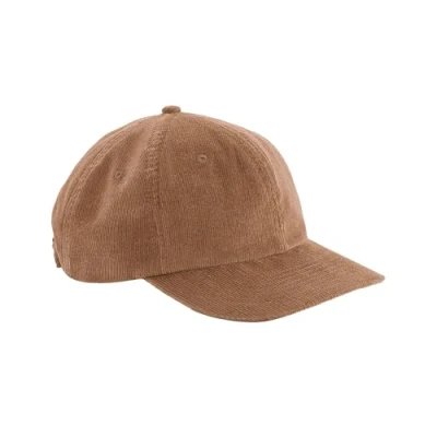 Image of Beechfield B682 Heritage Cord Cap Camel