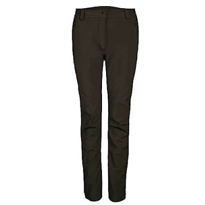 Image of Killtec KOW 34 WMN SFTSHLL PNTS 39847 000 Women&#039;s Softshell Outdoor Trousers Size 46 Black