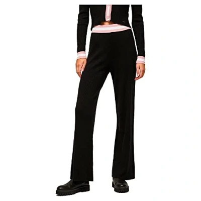 Image of Pepe Jeans Women&#039;s Tiffani Pants, Black (Black), XL