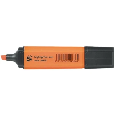 Image of 5 Star Office Highlighter Chisel Tip 1 5mm Line Orange (Pack of 12)