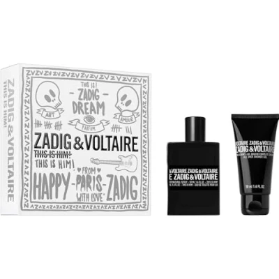 Image of ZADIG &amp; VOLTAIRE This is Him! Set (EDT 50ml + Shower Gel 50ml)
