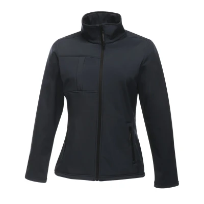 Image of Regatta Professional Womens/Ladies Octagon II Waterproof Softshell Jacket Navy Size 10 UK