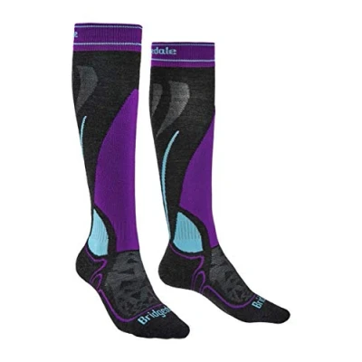 Image of Women&#039;s Ski Midweight Merino Performance Over Calf Socks