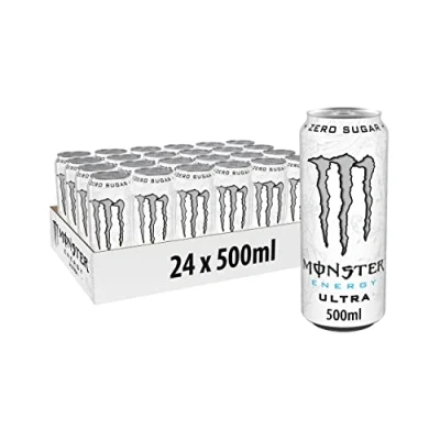Image of Monster Energy Ultra White 500ml 6 x 4 Pack