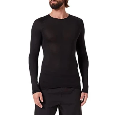 Image of GORE WEAR Men&#039;s Breathable Long sleeved Undershirt, Multisport Base Layer, Black, M