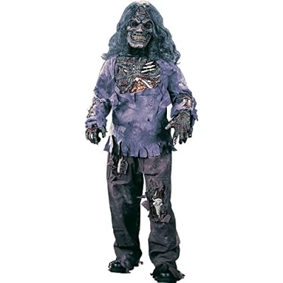 Image of Complete Zombie Kids Costume (8 10 years)