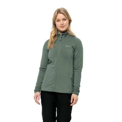 Image of Jack Wolfskin Women&#039;s Baiselberg Fz W Fleece Jacket, Hedge Green, XS
