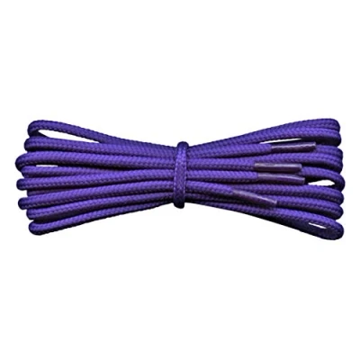 Image of Fabmania Purple Round Work Boot Laces 180cm 4mm
