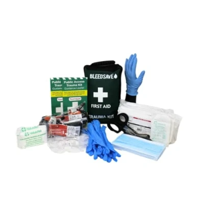Image of BleedSave Public Access Trauma First Aid Kit with 2 x Code RED Tourniquet Soft Case