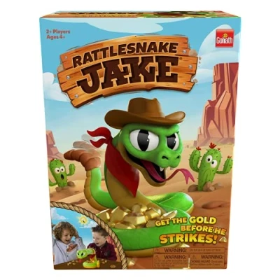 Image of Rattlesnake Jake: Get the Gold Before He Strikes! Kids Action Game For 2 4 Players Ages 4+