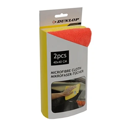Image of Dunlop Vehicle 871125241812 Pair Microfibre Cloths