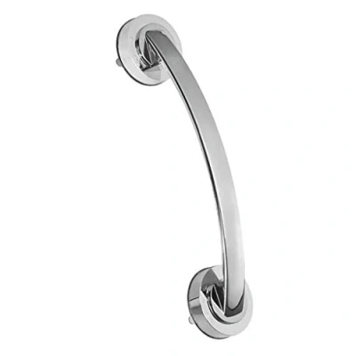 Image of Tubayia Stainless Steel Suction Handle Bath Shower with Cup for Bathroom Toilet, 30 cm