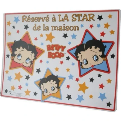 Image of BETTY BOOP Lot de 2 Set table