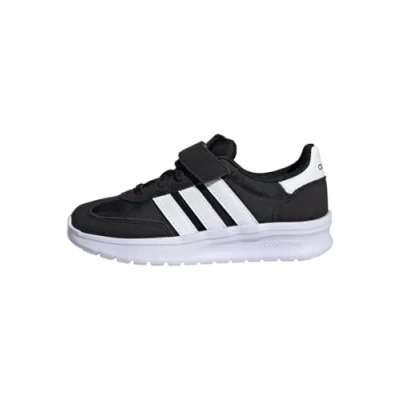Image of adidas Sportswear RUN 70S 2.0 Trainers Core black cloud white gum for kids, Size: 10K, Synthetics/textile