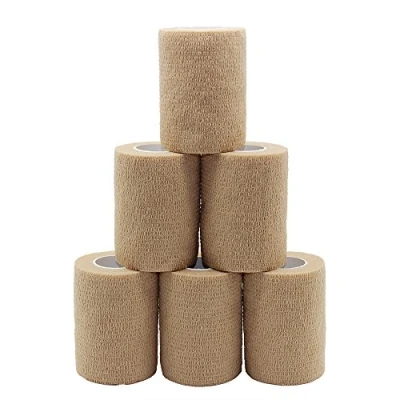 Image of Cohesive Bandage 7.5 cm Pack of 6, Skin