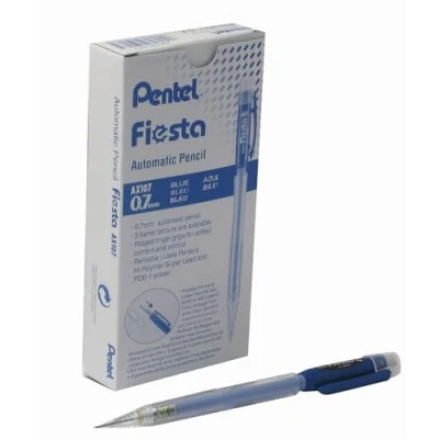 Image of Pentel Fiesta 0.7mm Automatic Pencil Blue Barrel (Pack of 12)