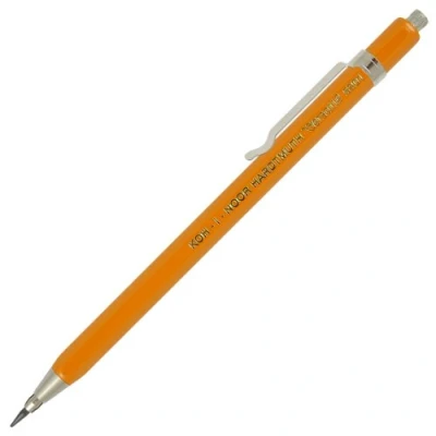 Image of KOH I NOOR 5201 2mm Diameter Mechanical Clutch Lead Holder Pencil Yellow