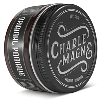 Image of Charlemagne Original Pomade Hair For Men Developed By Barbers Made In Germany Perfect Hold &amp; Shiny Finish Wax 100ml Cream/Styling Cream Styling