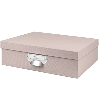 Image of Rössler S.O.H.O. A4 Paper Box with Index Holder and Handle Powder