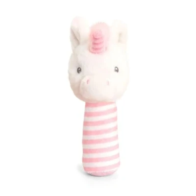 Image of Keel Toys 14cm Keeleco Baby Twinkle Unicorn Stick Rattle