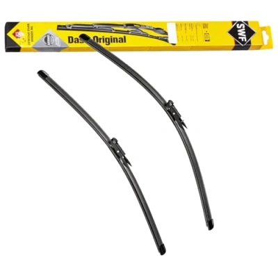 Image of 5A43610, 61615A43610, 61615A85266 Wiper blade SWF VisioFlex 119264 475, 650mm Front Beam with spoiler for left hand drive vehicles