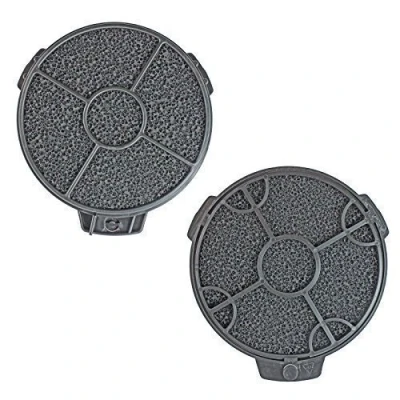 Image of First4spares Round Carbon Filters for Designair Cooker Hoods (Pack of 2)