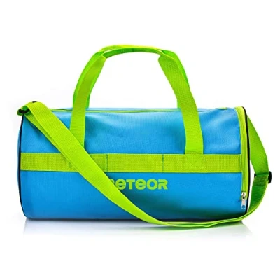 Image of Sports Bag Gym 25 L Holdall Shoe Compartment Pocket Men Women Duffel Shoulder Fitness Swimming Pool Travel Holiday Cabin Luggage Overnight Camping kit Small pe Duffle