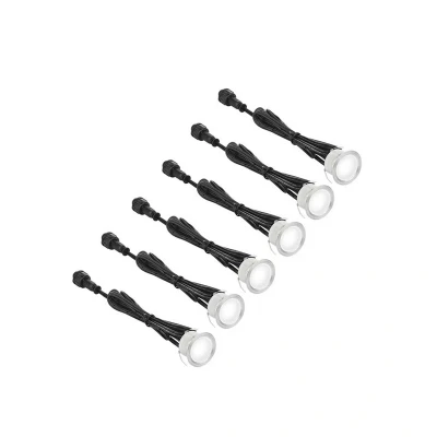 Image of Aurora LED 6 Light Decking Kit 3.6W 4000K with Driver &amp; Cables