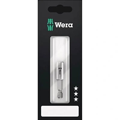Image of Wera 899/4/1 SB Universal Bit Holder with retaining ring and magnet, 1/4&quot; Drive x 75 mm, 05073357001
