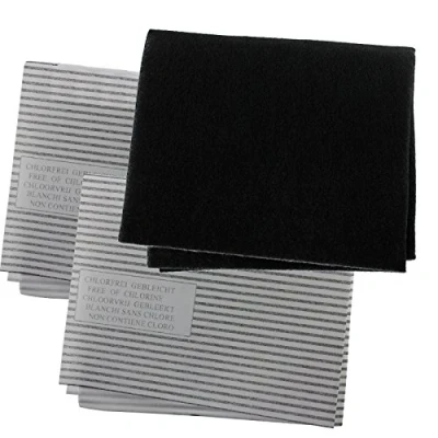 Image of SPARES2GO Cooker Hood Carbon Grease Filter Kit for Indesit Kitchen Extractor Fan Vent