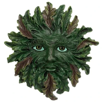 Image of Puckator Greenman Wall Plaque Home Decor Accessories Spiritual Feng Shui Gothic Goth Gift Ornaments Gifts For Men And Women
