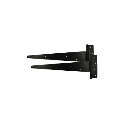 Image of 3x TIMCO Pair of Strong Tee Hinges Black STH18BB