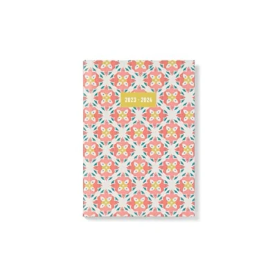 Image of Letts Morocco A6 Academic 2023/2024 week to view diary coral
