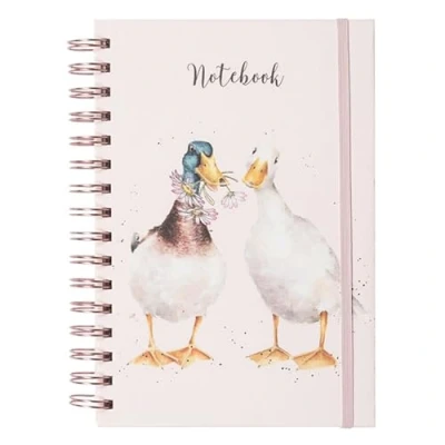 Image of Wrendale Designs Duck Not a Daisy Goes By A5 Notebook