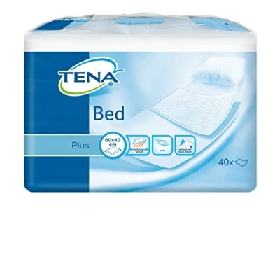 Image of Tena Bed Plus Pack of 30 Plastic Protectors 40 x 60 cm