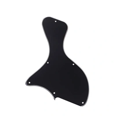 Image of Alnicov Black Les Paul Junior Pickguard for Gibson LP Gtuitar
