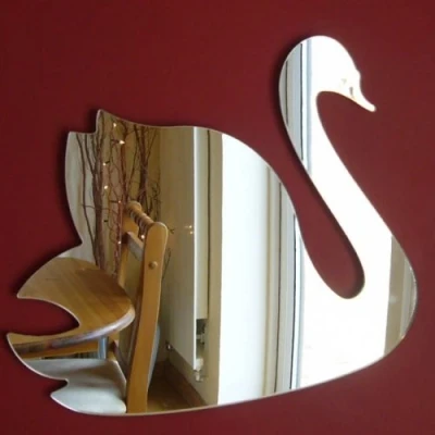 Image of Super Cool Creations Swan Mirror 45cm x 40cm