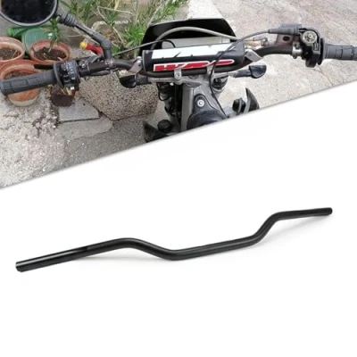 Image of JFG RACING 7/8&quot; 22MM Dirt Bike Handlebars,Universal Motorcycle Handlebar for Pit ATV Quad Motocross Black