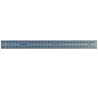 Image of Mitutoyo Steel Rule Wide Rigid