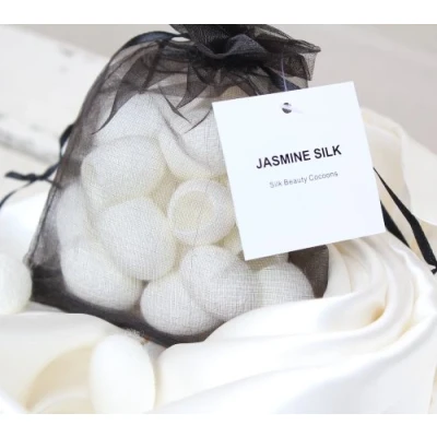 Image of Jasmine Silk Pure Beauty Cocoons Face Mask