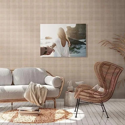 Image of Albany Wallpaper Simple Check 38664 1