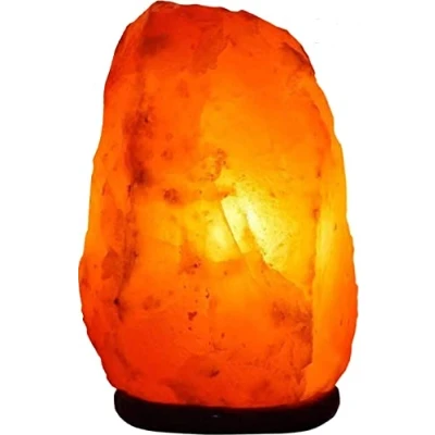 Image of Natural HIMALAYAN Salt LAMP Crystal Rock 100% Genuine