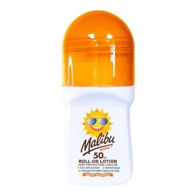 Image of Malibu Sun Kids SPF 50 Lotion Roll On, High Protection, Water Resistant, 50ml