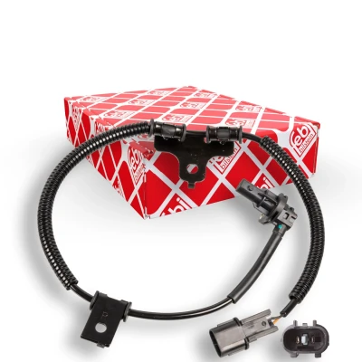Image of 9567007110 ABS Sensor FEBI BILSTEIN 109420 Front Axle Right 590mm KIA: Picanto I