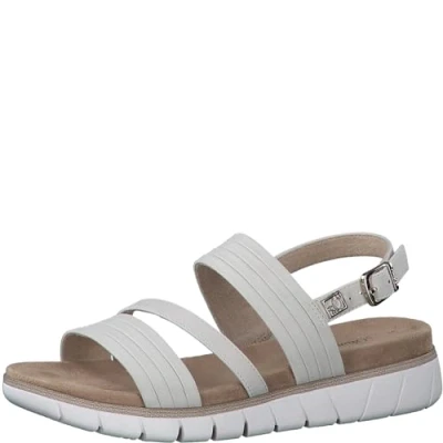 Image of s.Oliver Women&#039;s 5 28715 42 Sandal, Beige, 6.5 UK