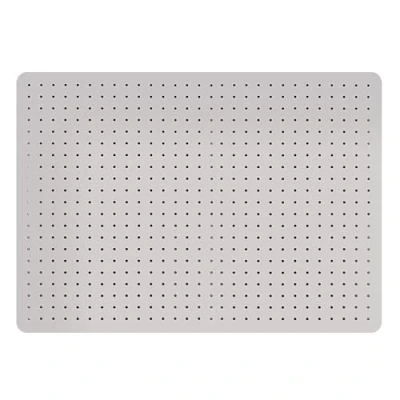 Image of Cathedral Products Peg Board with 12 Hooks White 76x56cm