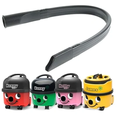 Image of Spares2go Extra Long Flexible Crevice Tool for Numatic Henry Hetty James Harry Vacuum Cleaner