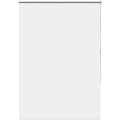 Image of vidaXL Roller Blind Blackout White 115x150 cm Fabric Width 110.7 Polyester