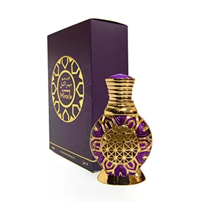 Image of Al Haramain Miracle oil Perfume 15ml Aroma Fragrance Arabian