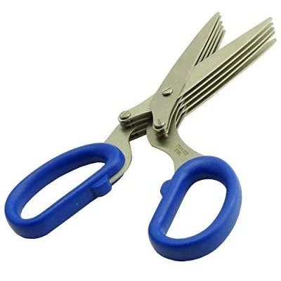 Image of 5 Blade Security and Kitchen Shredding Scissors Handy Scissor